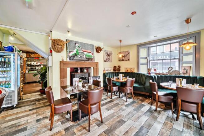 Restaurant dining area