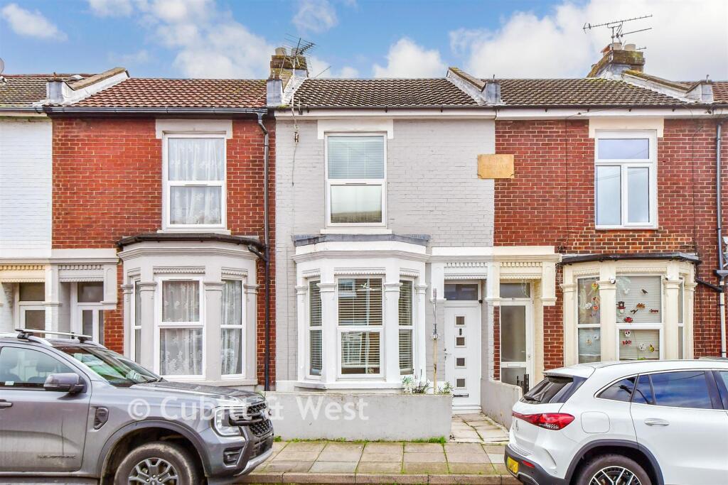 3-bed terraced on Stamshaw Road, Portsmouth, Hampshire, £240,000