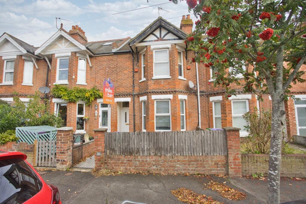 3-bed terraced on Morehall Avenue, Cheriton, Folkestone, Kent, CT19, £300,000