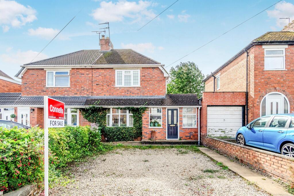 2-bed semi-detached on Homefield Road, Codsall, Wolverhampton, £210,000