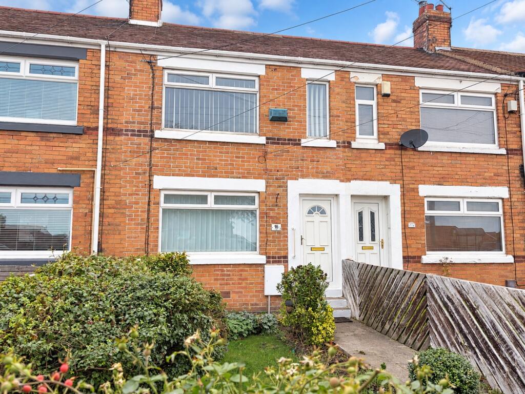 2-bed terraced on Jubilee Avenue, Seaham, County Durham, SR7, £85,000