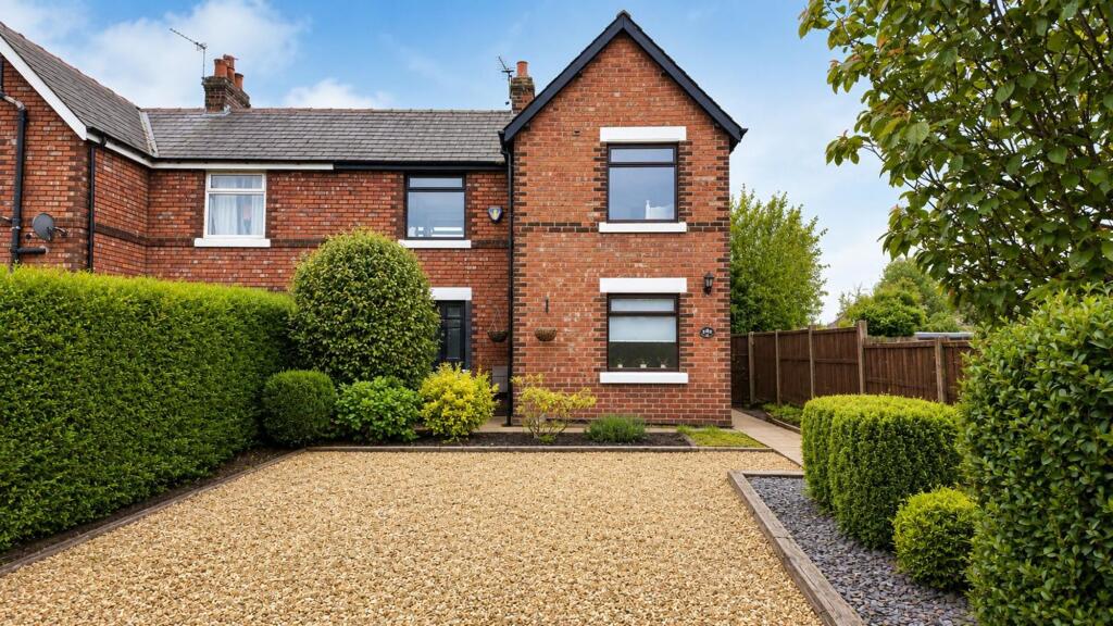 3-bed semi-detached on Manor Road, Burscough, L40, £240,000