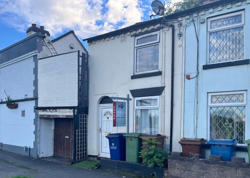 2-bed terraced on Doxey Road, Stafford, ST16 2EW, £725/mo