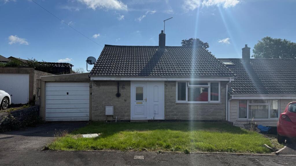 2-bed semi-detached on Mendip Vale, Coleford, Radstock, BA3, £100,000