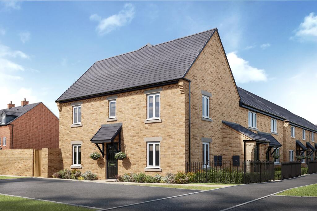 1-bed flat on Tansy Road, 
Priors Hall Park, 
Corby, 
Northamptonshire, 
NN17 5BU, £117,800