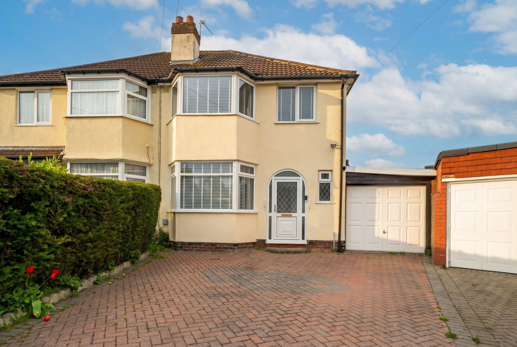 3-bed semi-detached on Brooklands Close, Hall Green, Birmingham, B28 8JX, £340,000