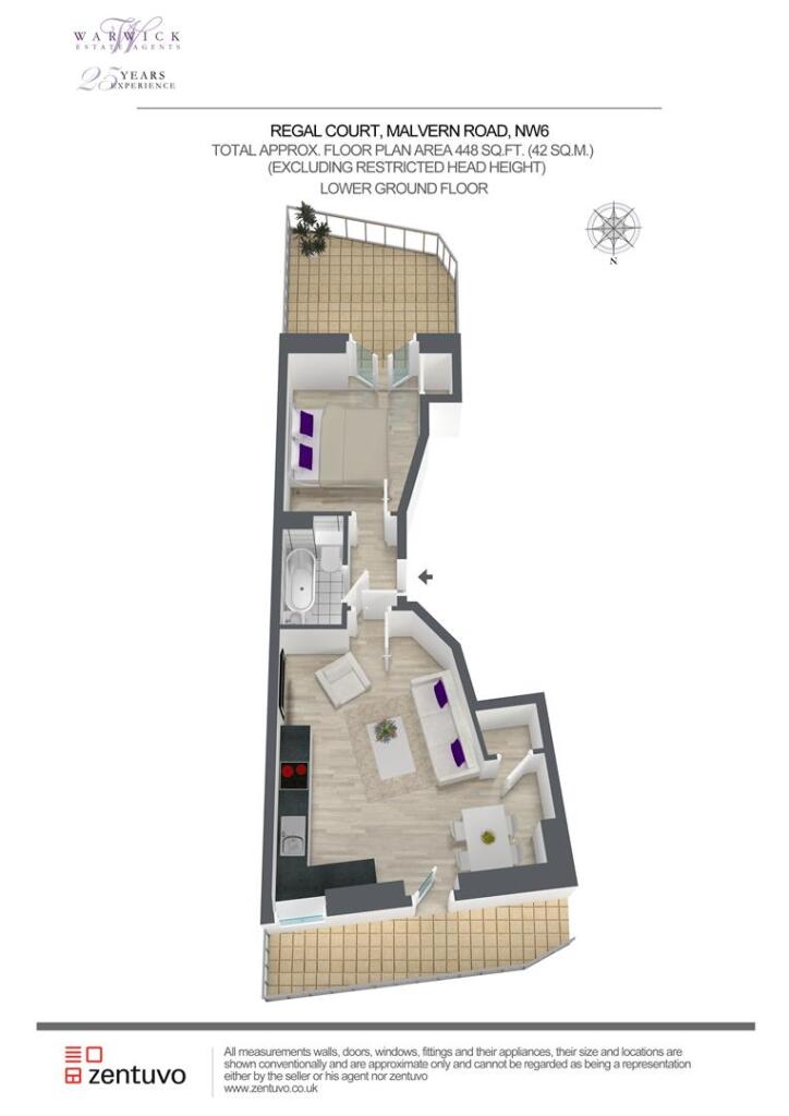 1 bedroom flat for rent