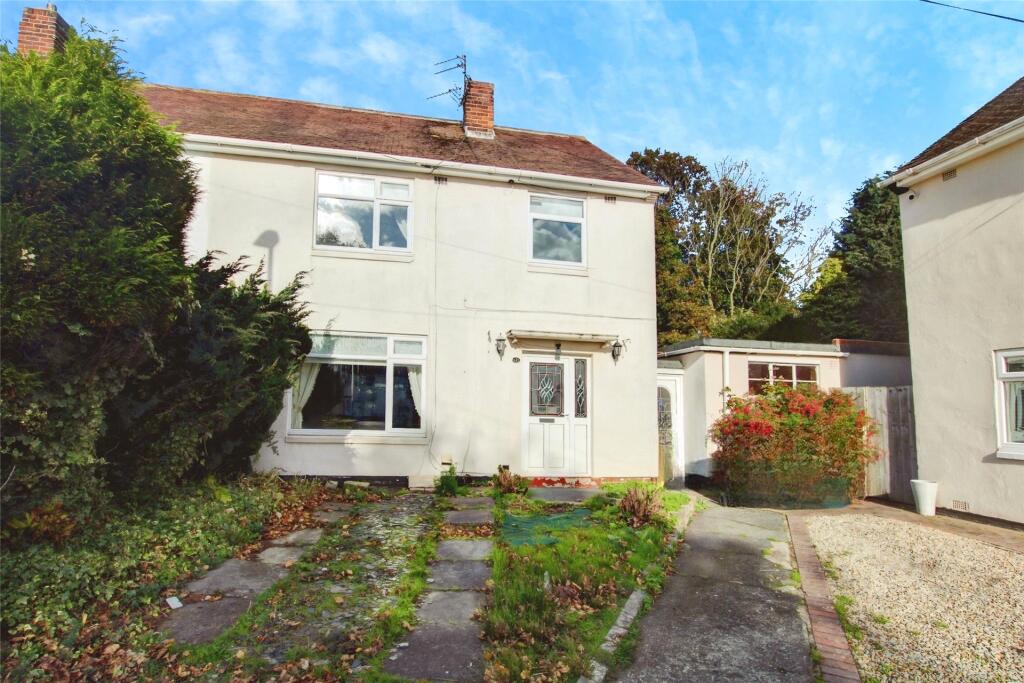 3-bed semi-detached on Harrison Garth, Sherburn Village, Durham, DH6, £130,000