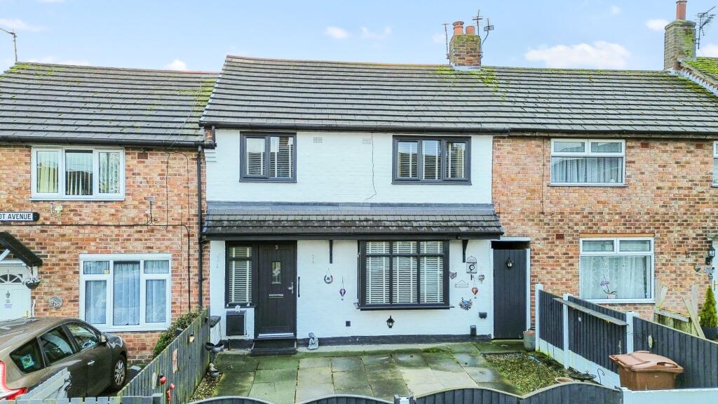 3-bed terraced on Cheviot Avenue, St. Helens, WA9, £165,000