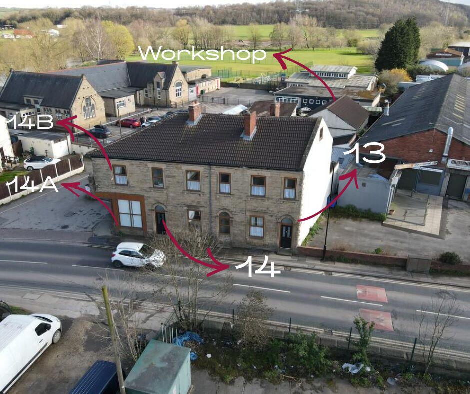 Main image of property: 13, 14, 14a, 14b Hooton Road, Kilnhurst, Mexborough, South Yorkshire, S64 5TA