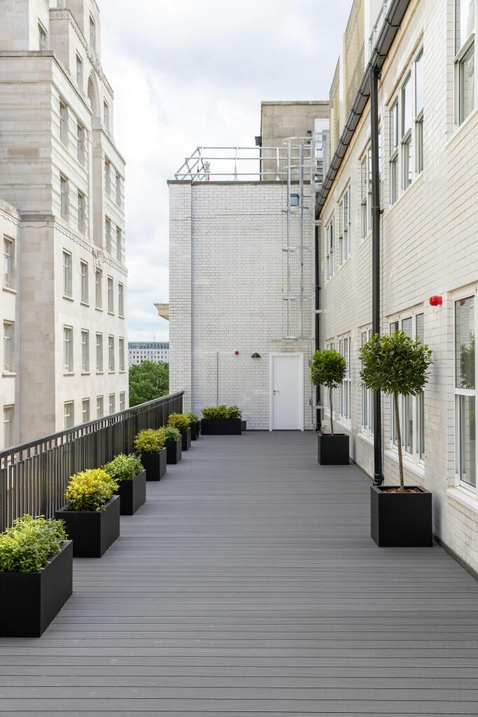 Demised terrace