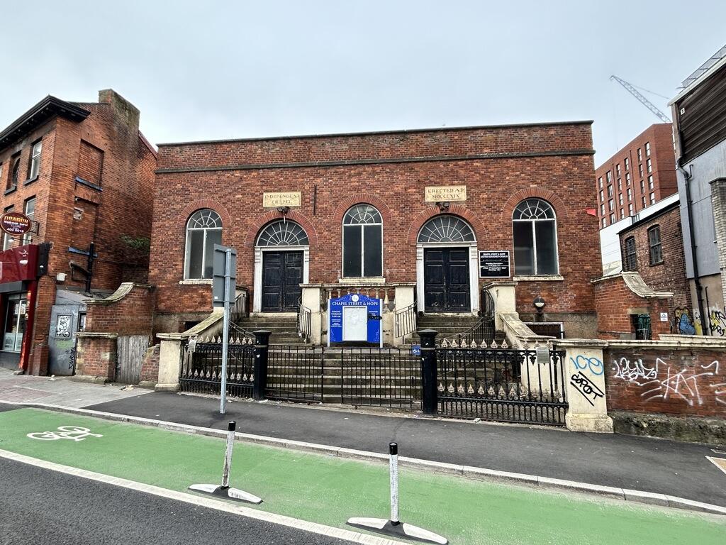 Main image of property: Former Chapel St & Hope United Reformed Church, 146 Chapel Street, Salford, M3 6AF