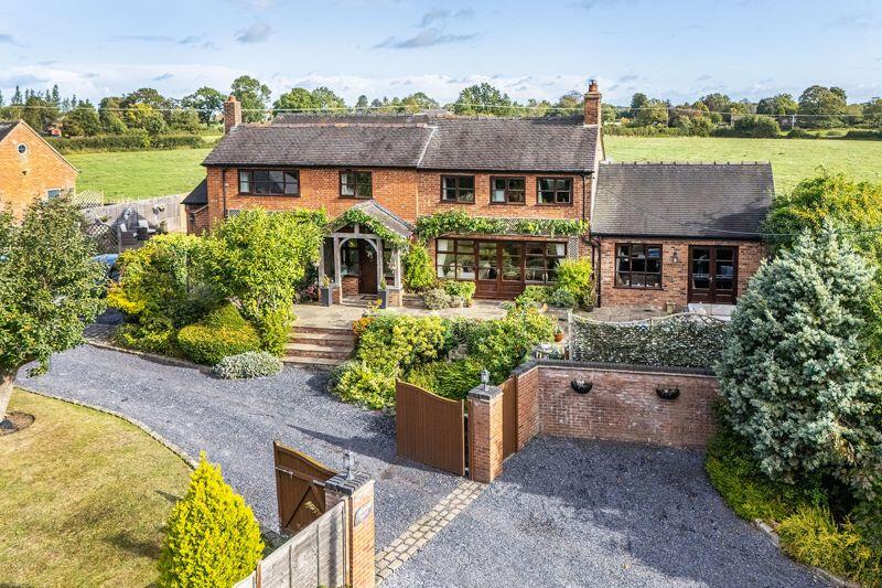 5-bed detached on "Richmond House", Mill Lane, Audlem, £797,000
