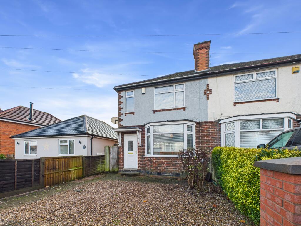 3-bed semi-detached on Field Lane, Chaddesden, £200,000
