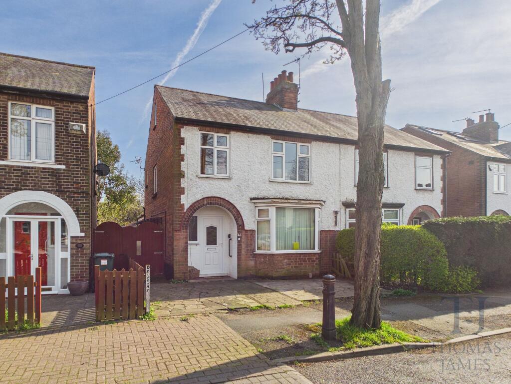 3-bed semi-detached on South Road, West Bridgford, NG2, £325,000