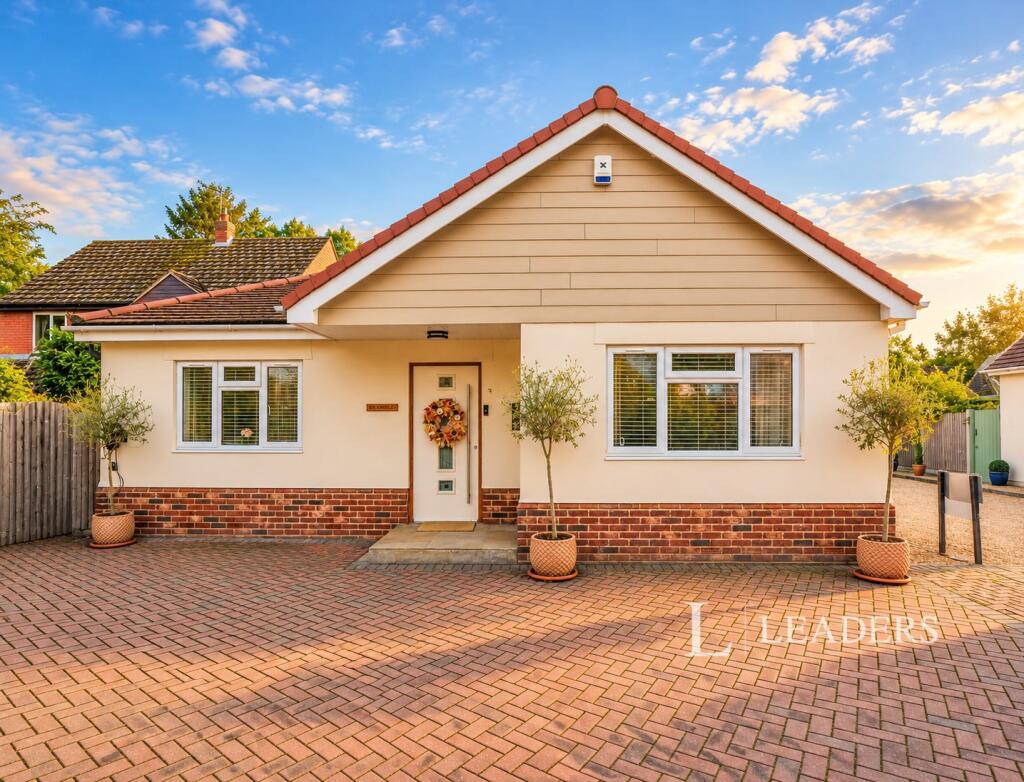 2-bed bungalow on Frating Road, Great Bromley, Colchester, £425,000