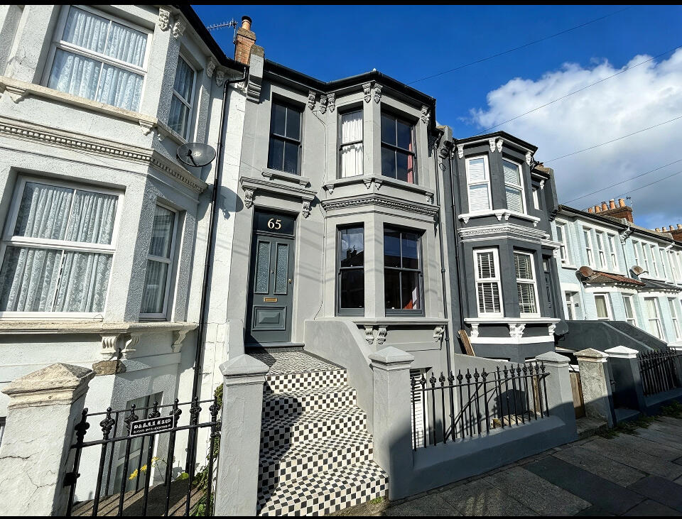 4-bed terraced on Emmanuel Road, Hastings, TN34, £425,000