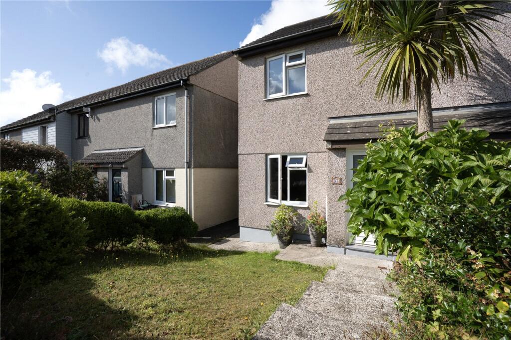 2-bed semi-detached on Kew Pendra, St. Buryan, TR19, £220,000