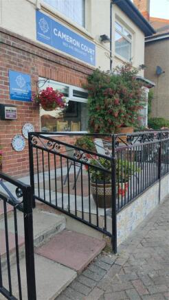 The outside area: