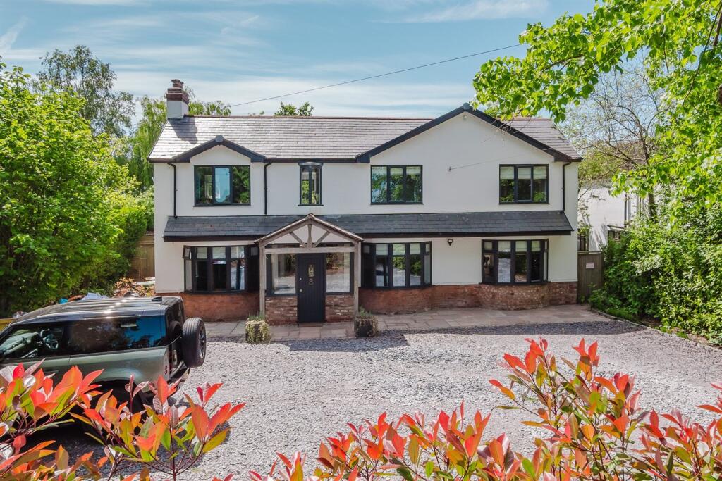 4-bed detached on Hall Lane, Mobberley, £1,300,000