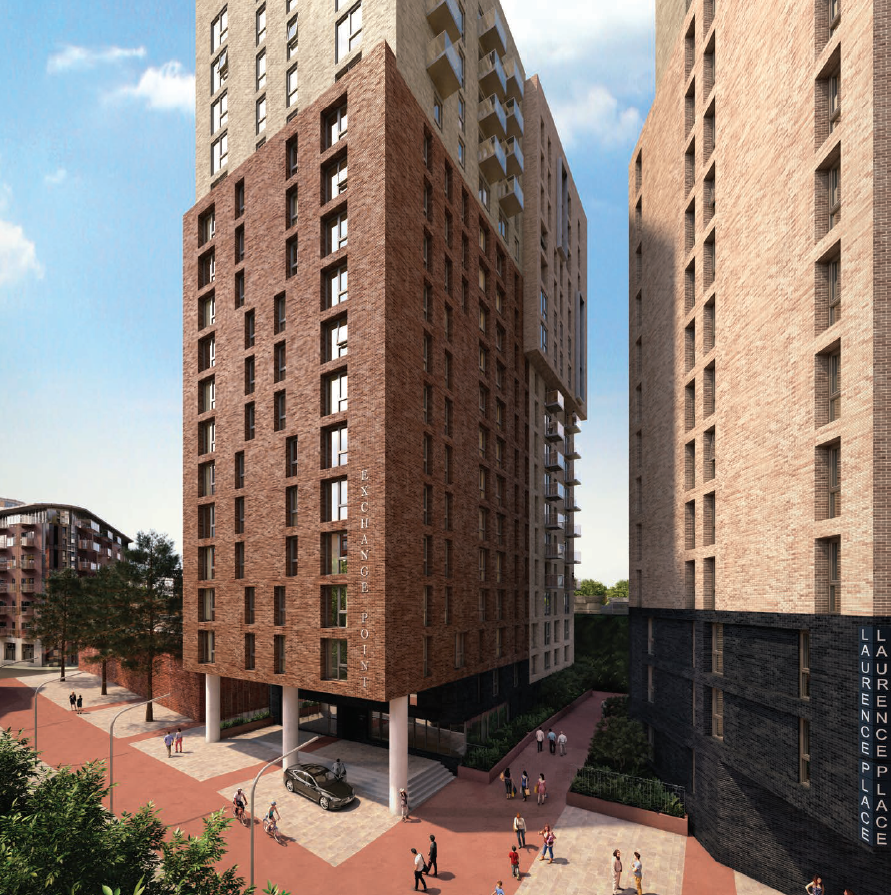2-bed flat on Modern 2B1B Apartment | Exchange Point | 221555EP, £255,000