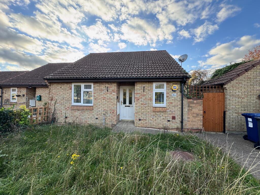2-bed semi-detached on 24A Kings Road, Eaton Socon, St. Neots PE19 8DA, £145,000