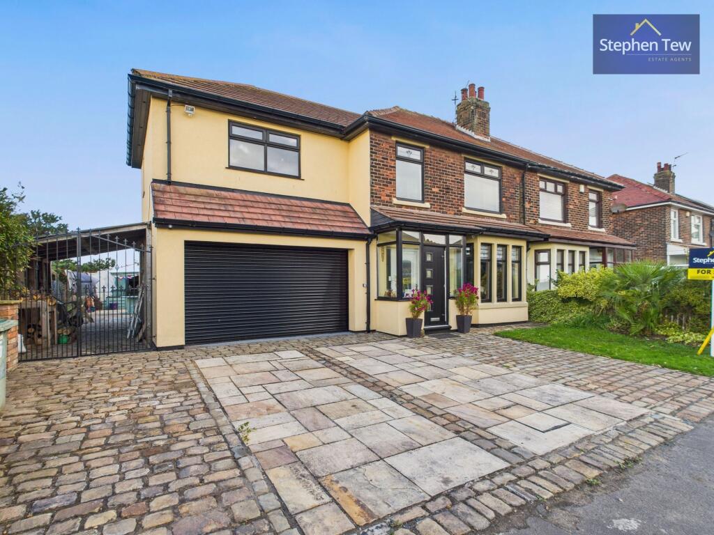 4-bed semi-detached on Westgate Road, Lytham St. Annes, FY8, £325,000