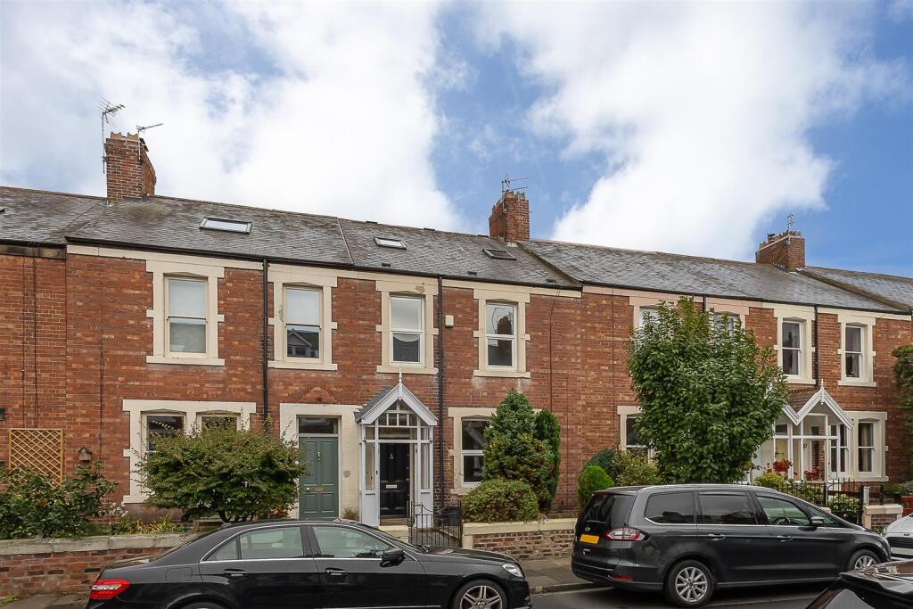 4-bed terraced on Windsor Terrace, South Gosforth, Newcastle upon Tyne, £495,000