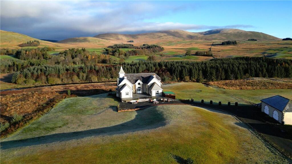 4-bed detached on Cumnock Knowes, Carsphairn, Castle Douglas, Dumfries and Galloway, South West Scotland, DG7, £600,000