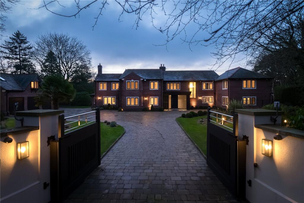 6-bed detached on Oak Road, Mottram St Andrew, Cheshire, SK10, £5,500,000