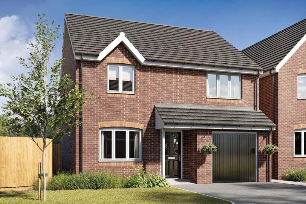 4-bed detached on Station Road, 
Newport, 
Shropshire, 
TF10 7BX, £389,995