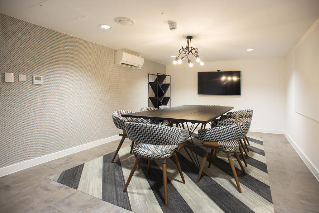spacious meeting rooms