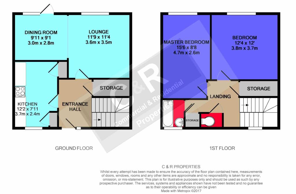 2 bedroom terraced house for rent