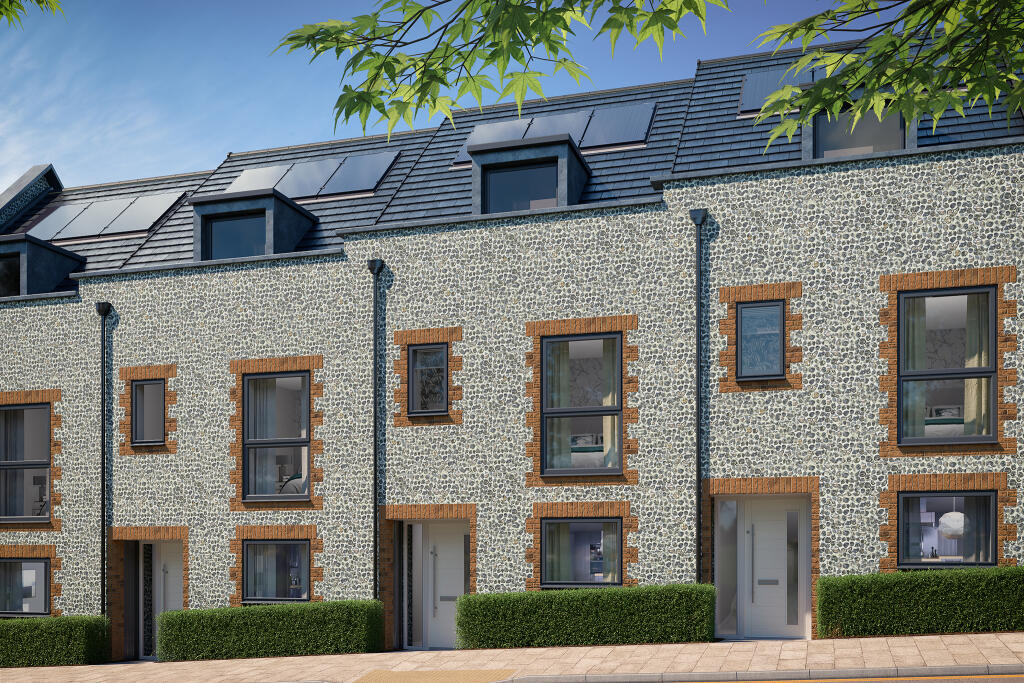 4-bed terraced on Harbour Village
Off College Road, Northfleet, 
DA11 9DQ, £529,500