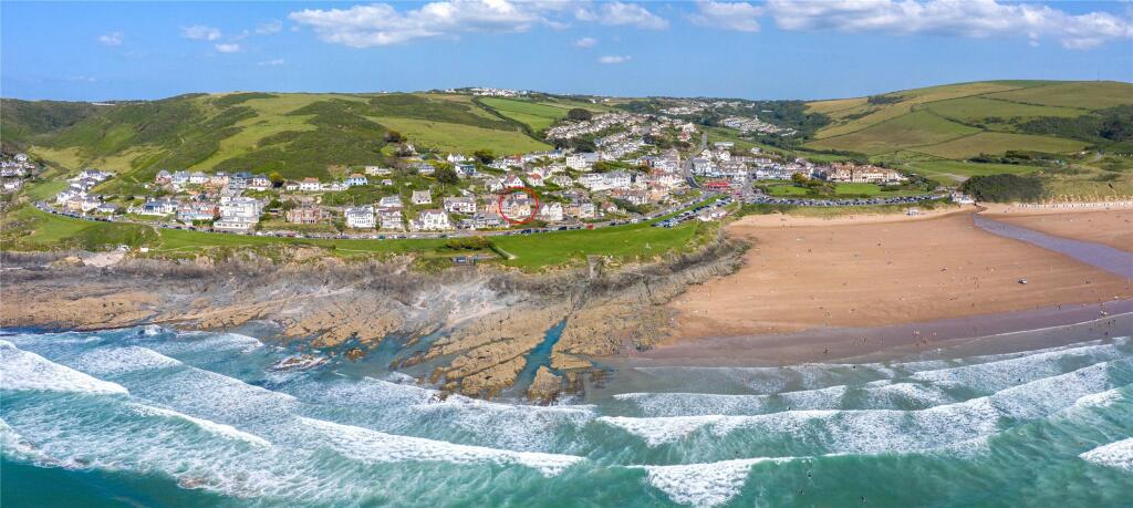 2-bed apartment on Rockfield Road, Woolacombe, Devon, EX34, £450,000