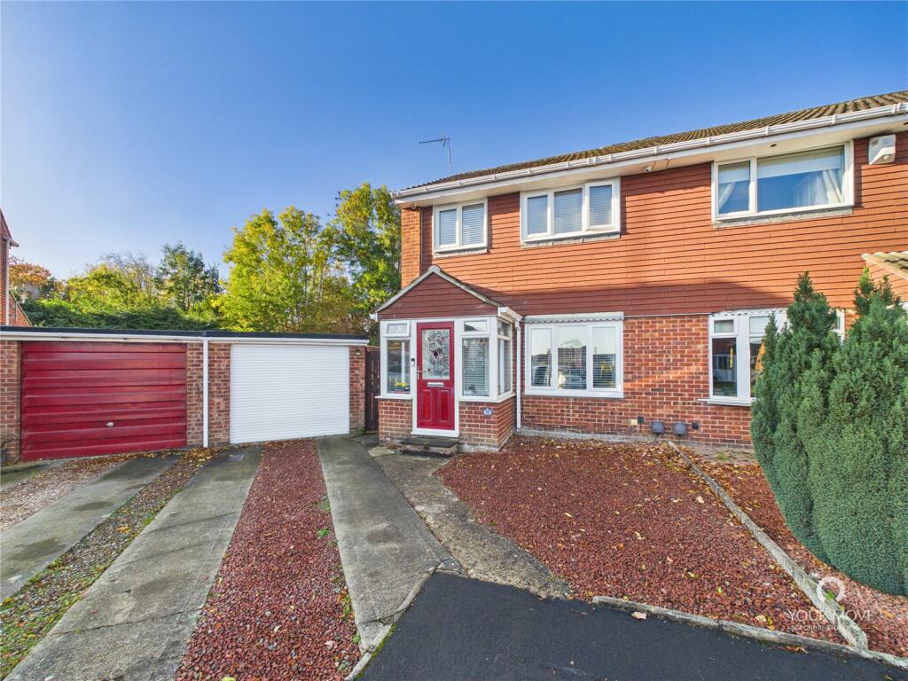 3-bed semi-detached on Keldmere, Spennymoor, Durham, DL16, £170,000