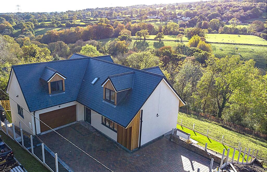 4-bed detached on Lower Road, Coedpoeth, Wrexham, £625,000