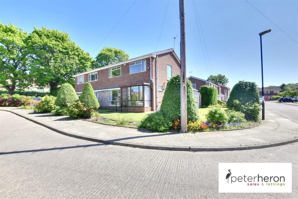 4-bed semi-detached on Barningham Close, Elstob, Sunderland, £250,000