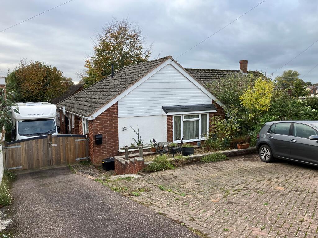 2-bed semi-detached on Homefield Close, Ottery St Mary, £285,000