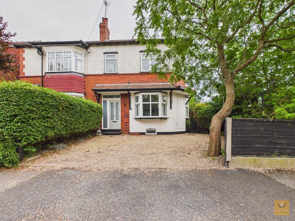 3-bed semi-detached on 124, Cherry Tree Lane, Great Moor, Stockport, SK2 7PY, £425,000
