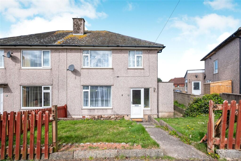 3-bed semi-detached on Chapel Close, Whitehaven, Cumbria, CA28, £160,000