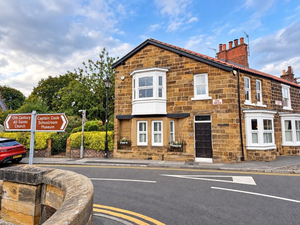 3-bed terraced on Low Green, Great Ayton, Middlesbrough, North Yorkshire, £345,000