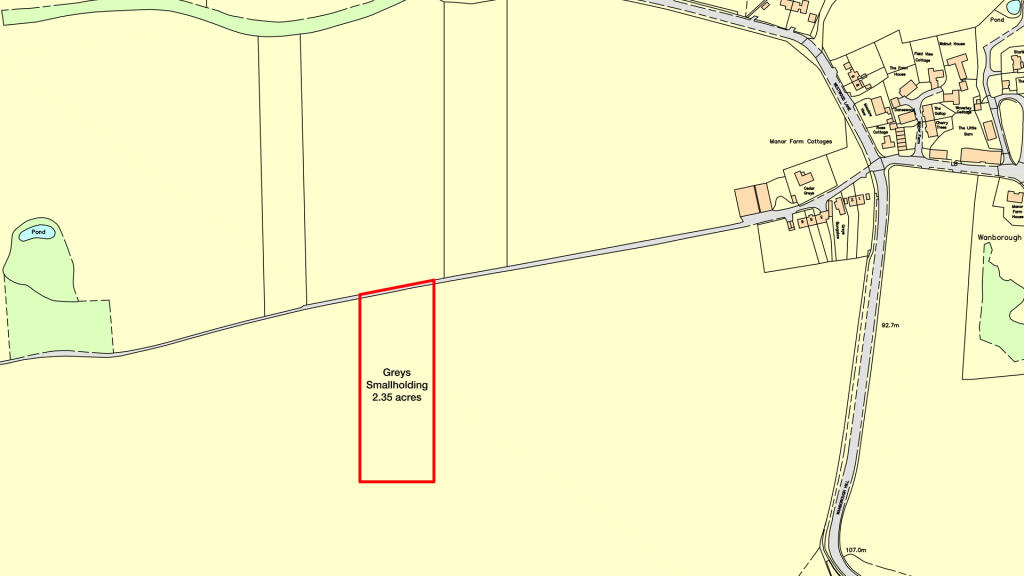Greys Smallholding Site Plan