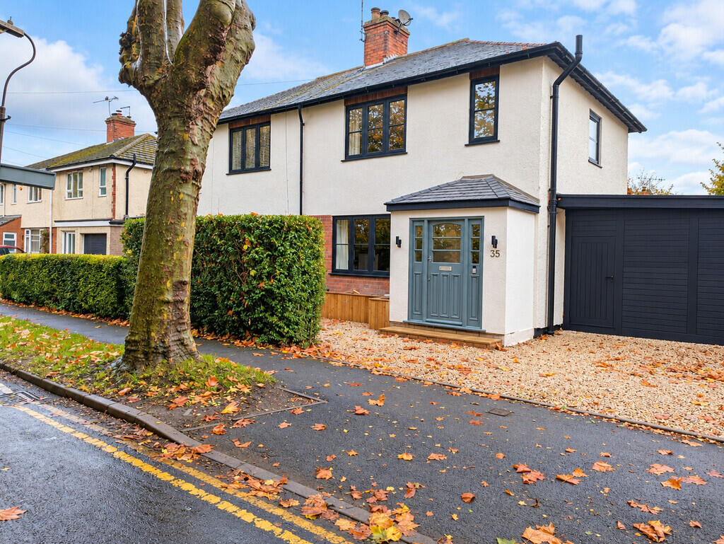 3-bed semi-detached on Butlin Road, Rugby, £310,000