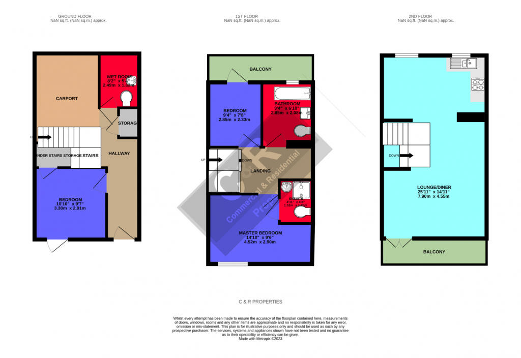 3 bedroom town house for rent