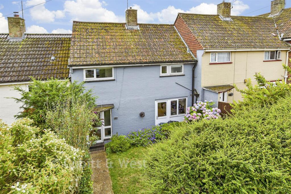 3-bed terraced on Cowley Drive, Woodingdean, Brighton, East Sussex, £350,000