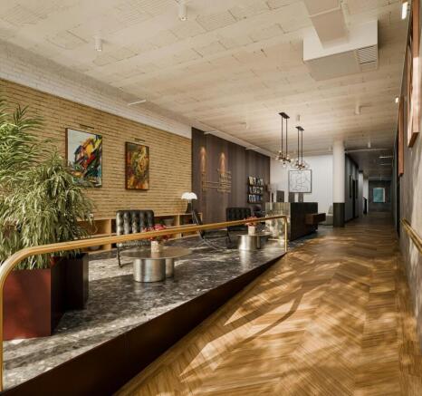 Lobby entrance *