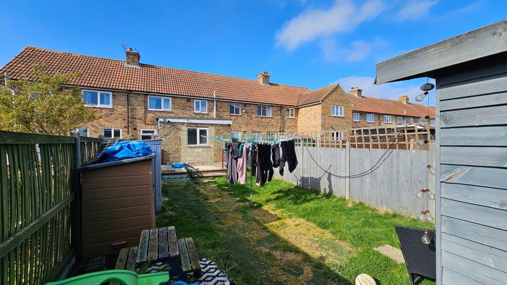 4-bed terraced on Douglas Road, Deal, CT14 9HT, £200,000
