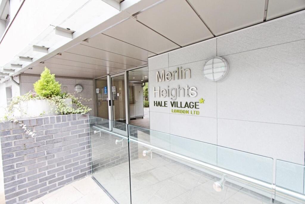2-bed flat on Merlin Heights, Hale Village, London, N17, £435,000