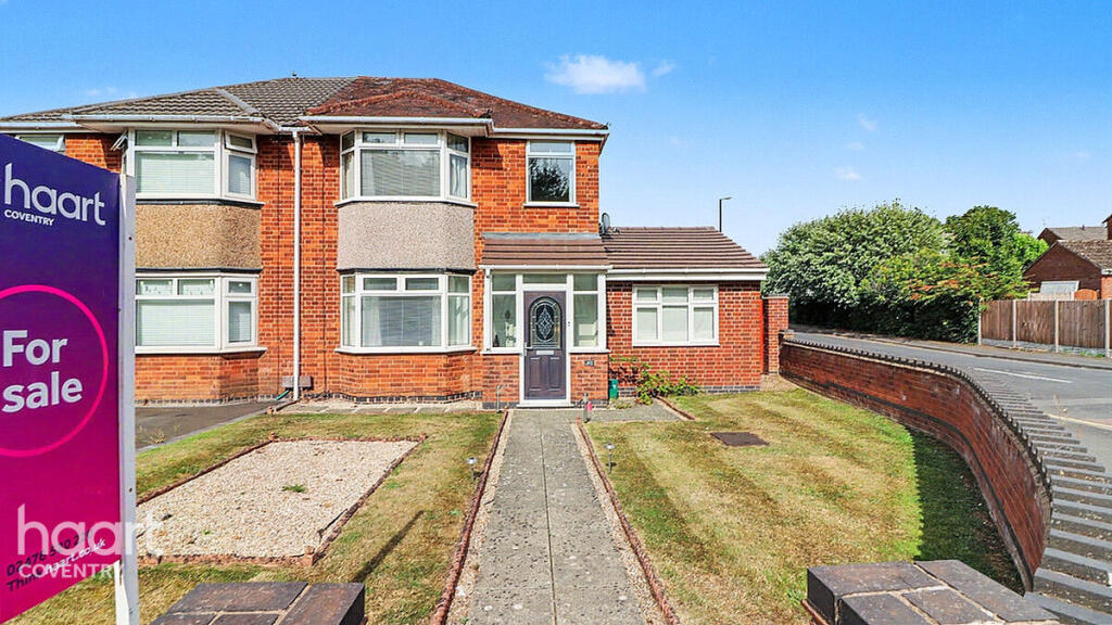 4-bed semi-detached on Green Lane, Coventry, £400,000